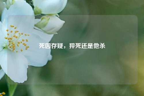 死因存疑，猝死还是他杀