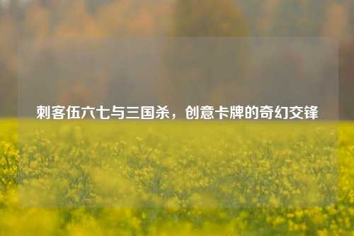 刺客伍六七与三国杀，创意卡牌的奇幻交锋